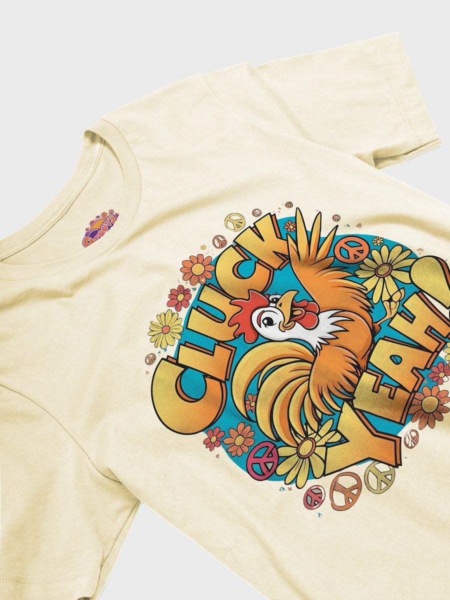 Cluck Yeah! Groovy Rooster T-Shirt product image (2)