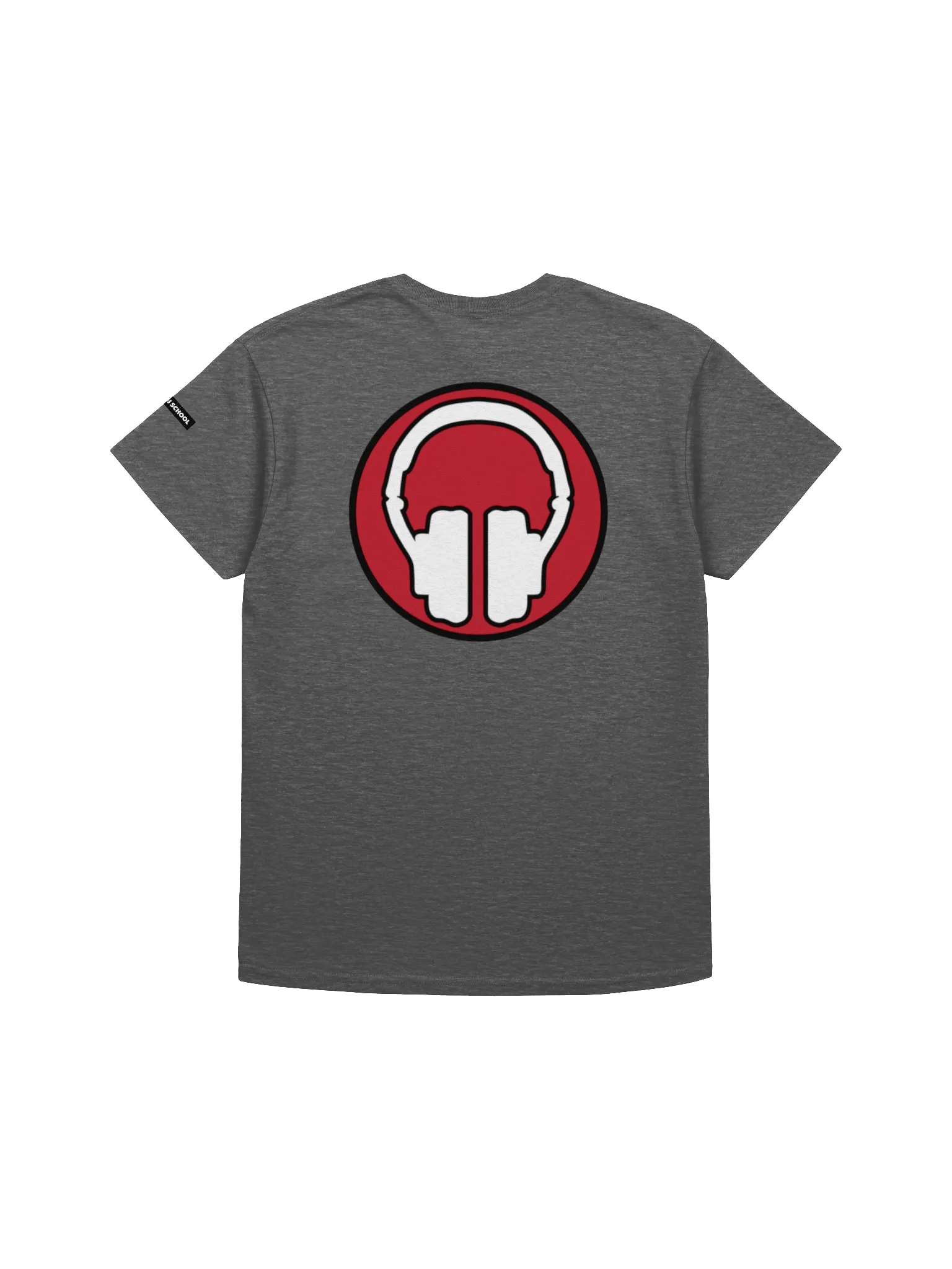 Tribe Large Front Print, With Headphones Back Print T-Shirt product image (2)