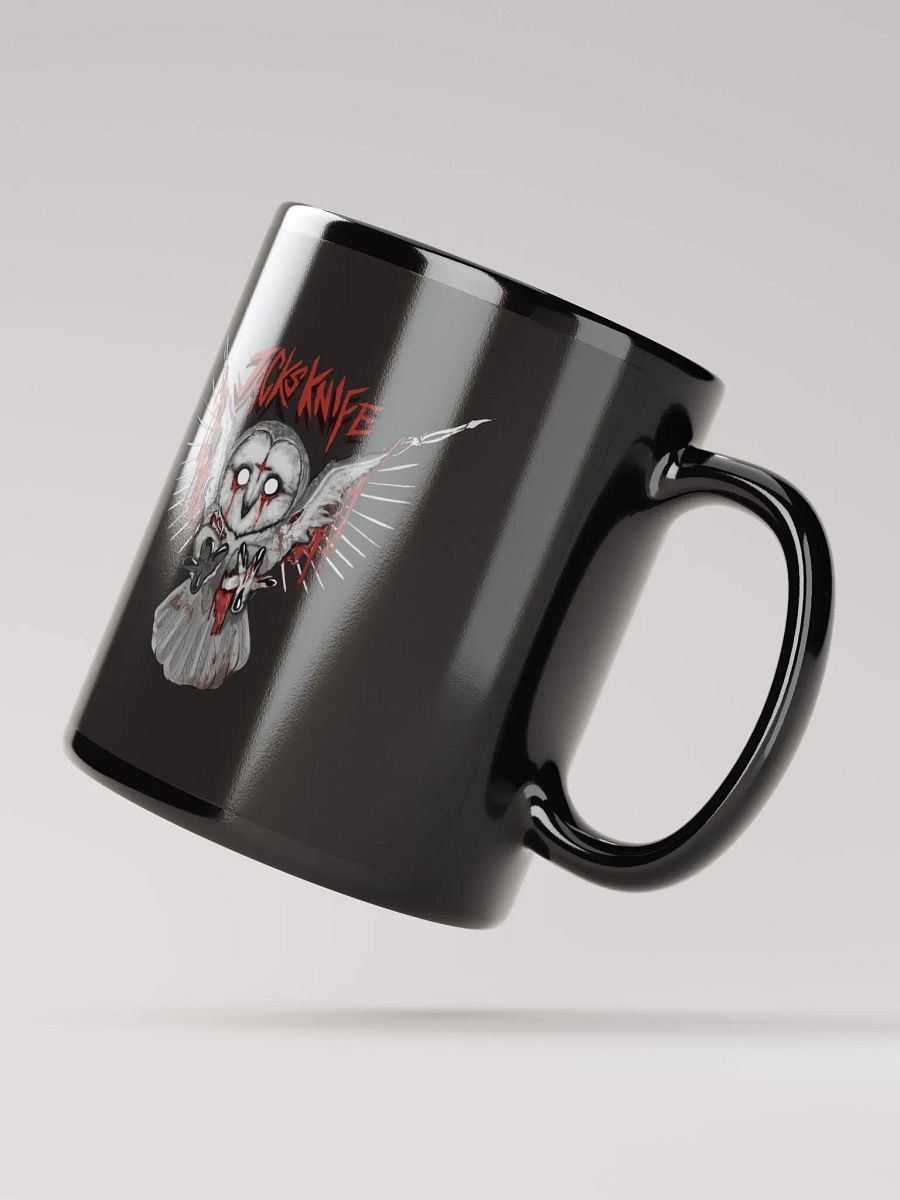 Jacks_Knife - Owl Black Mug product image (2)
