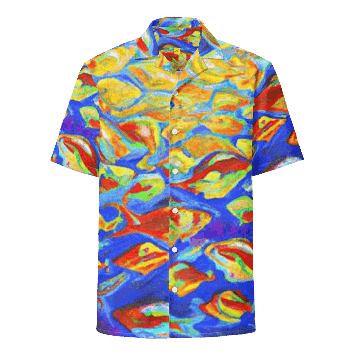 Vibrant Ocean Odyssey Hawaiian Shirt product image (1)