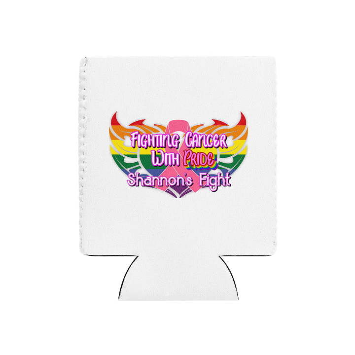 Fighting Cancer w/ Pride - Coozie product image (1)