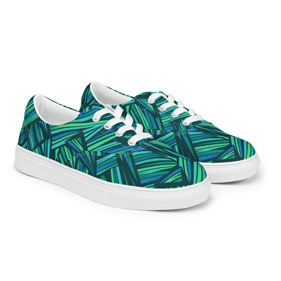 Aqua Angles | Men's Lace-Up Canvas Shoes product image (5)