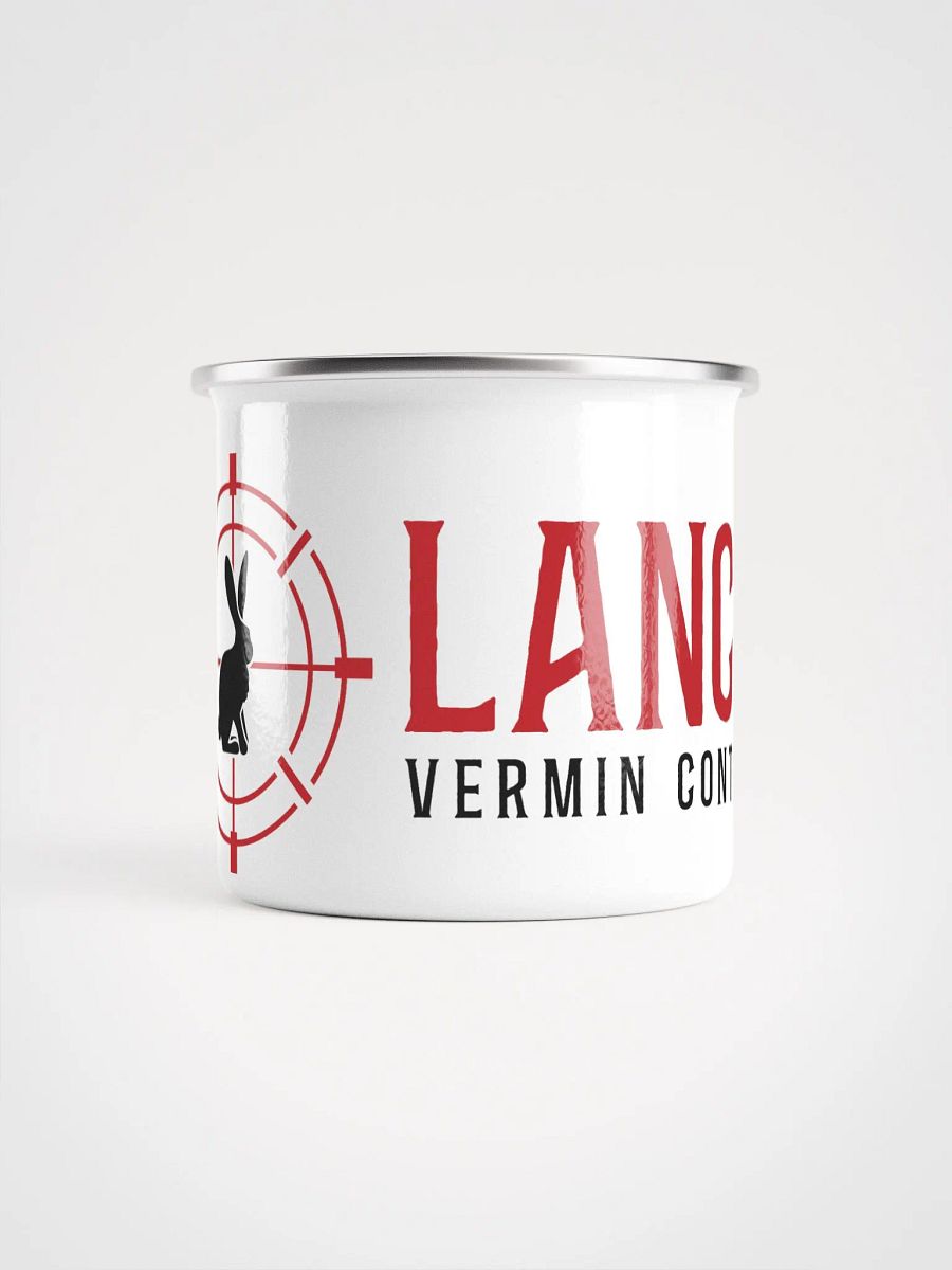 Lancs Vermin Control Enamel Mug product image (2)