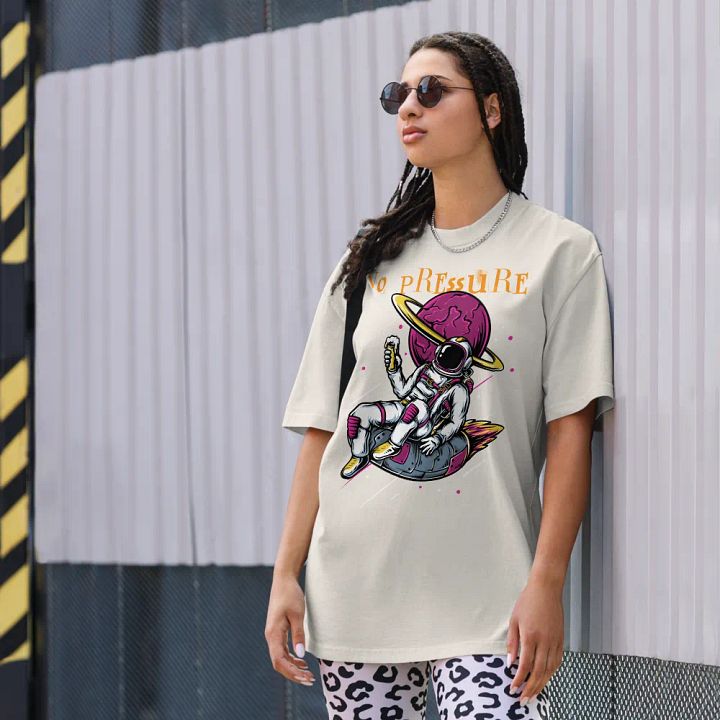 No pressure unisex t-shirt product image (2)