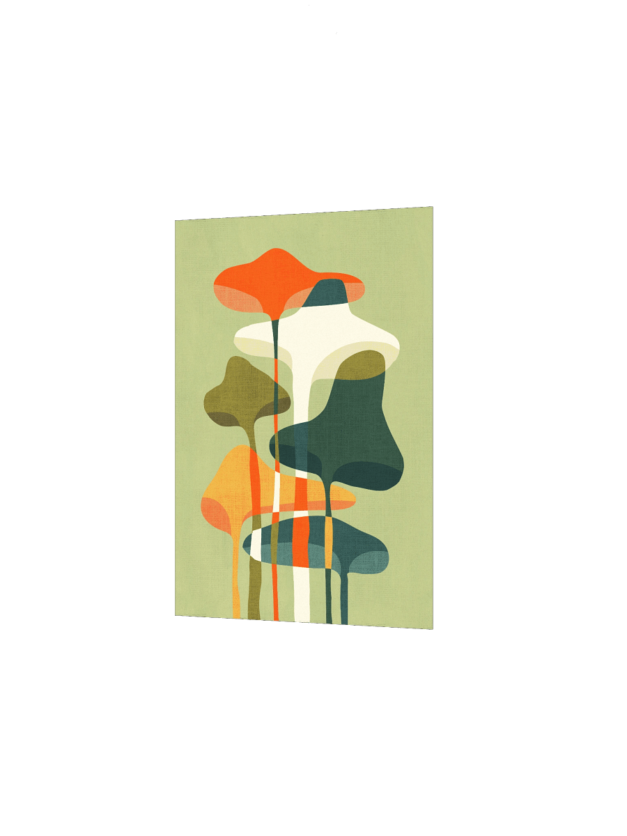 wild mushrooms art print product image (9)