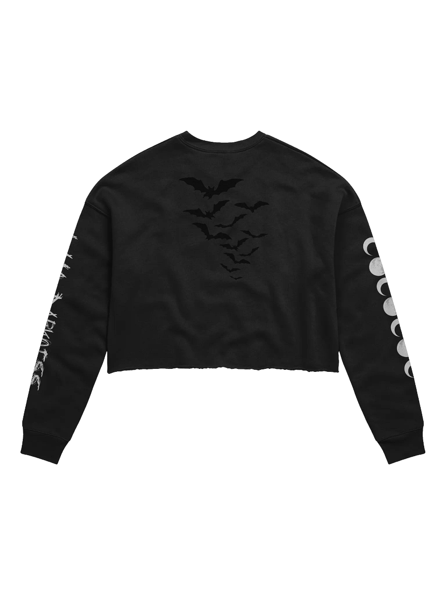 I AM DARKNESS Bella+Canvas Crop Sweatshirt product image (2)