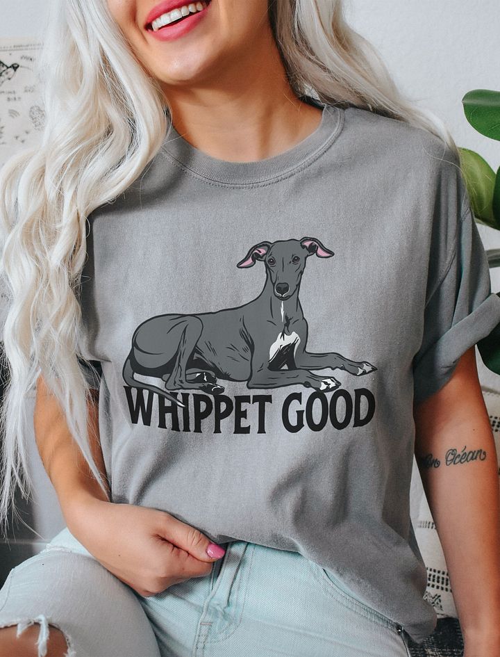 Whippet Good T-Shirt of a Whippet | Funny T-Shirt for Whippet Paw-rents product image (20)