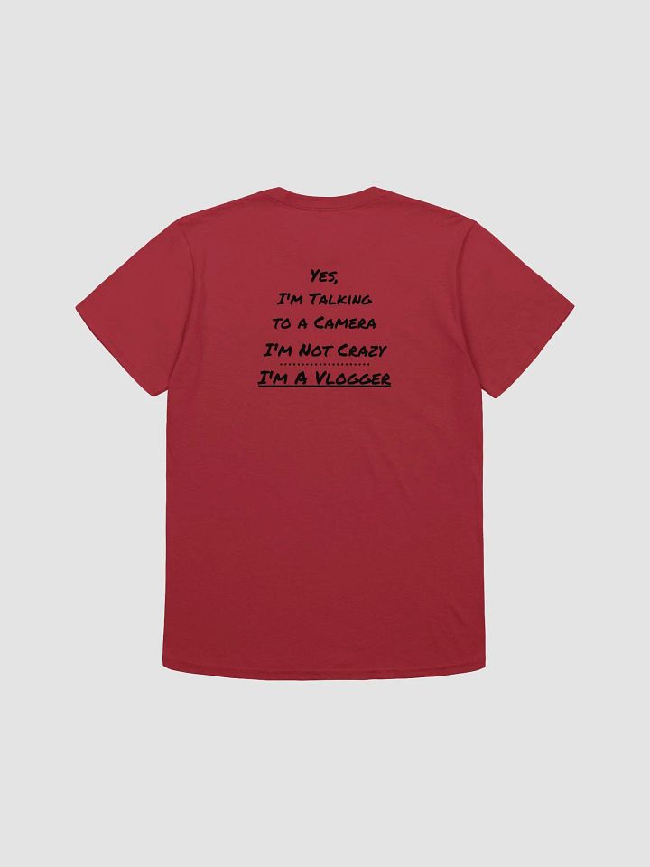 Not Crazy, I'm a Vlogger Soft Unisex T-Shirt product image (8)