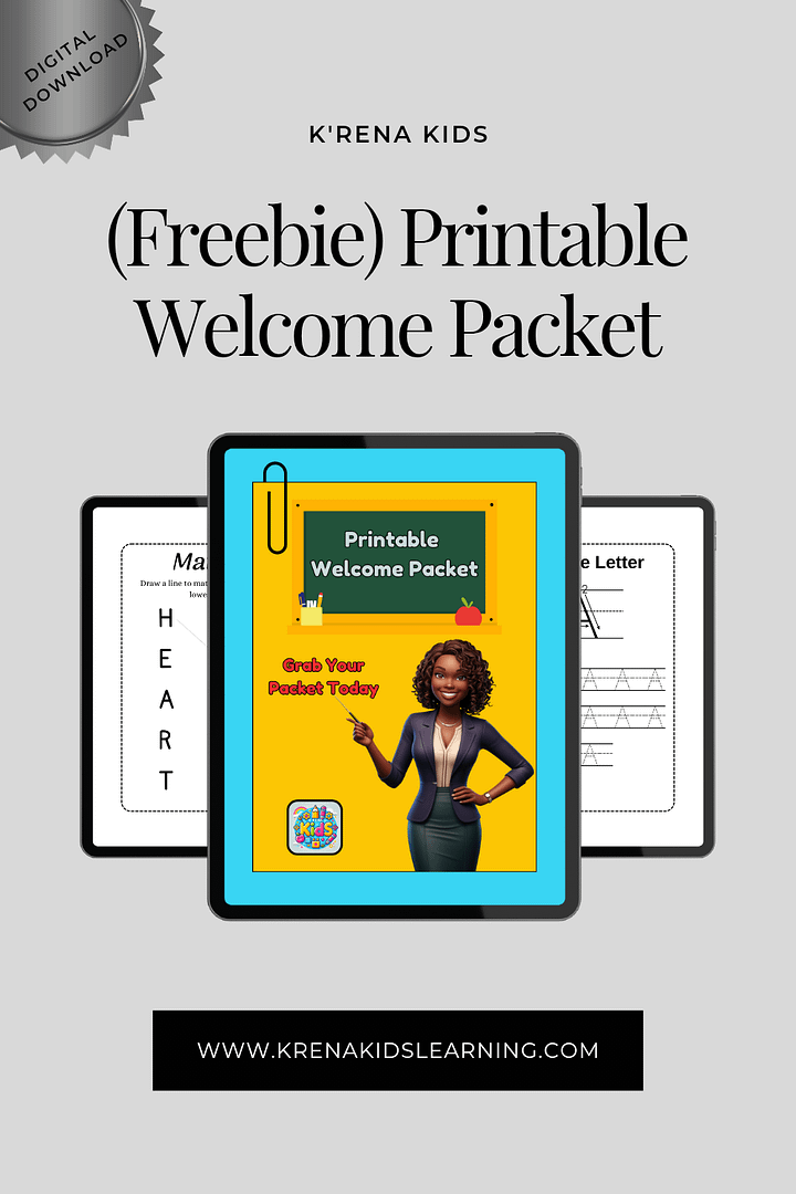 (Freebie) Printable Welcome Packet product image (1)