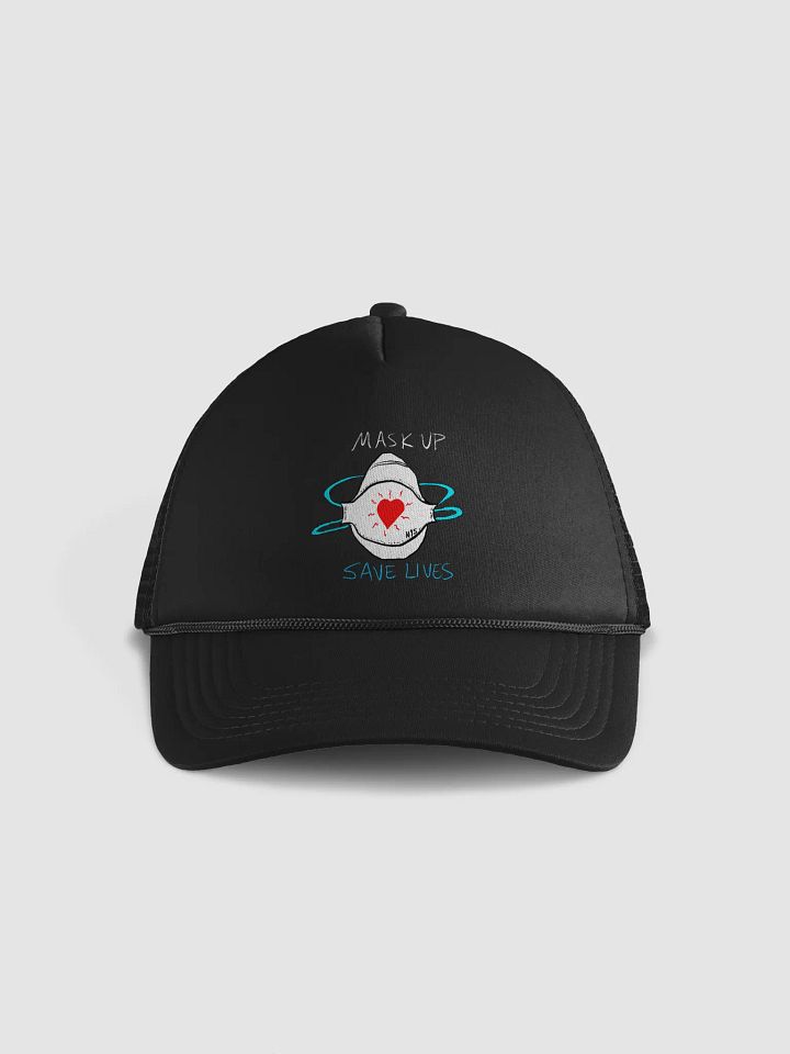 Mask Up Save Lives trucker hat product image (1)