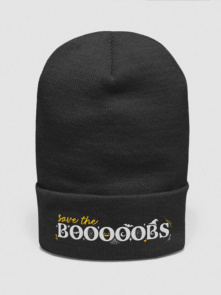 [charity] save the booooobs - orange accent product image (1)