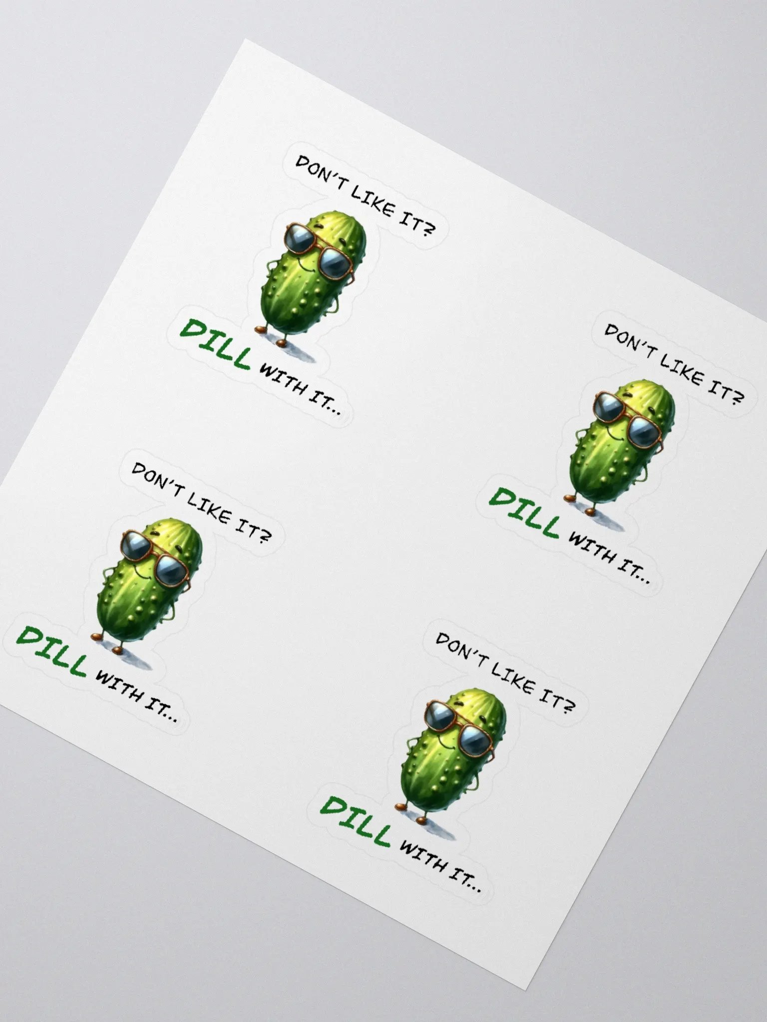 Dill with it - Sticker Set product image (2)