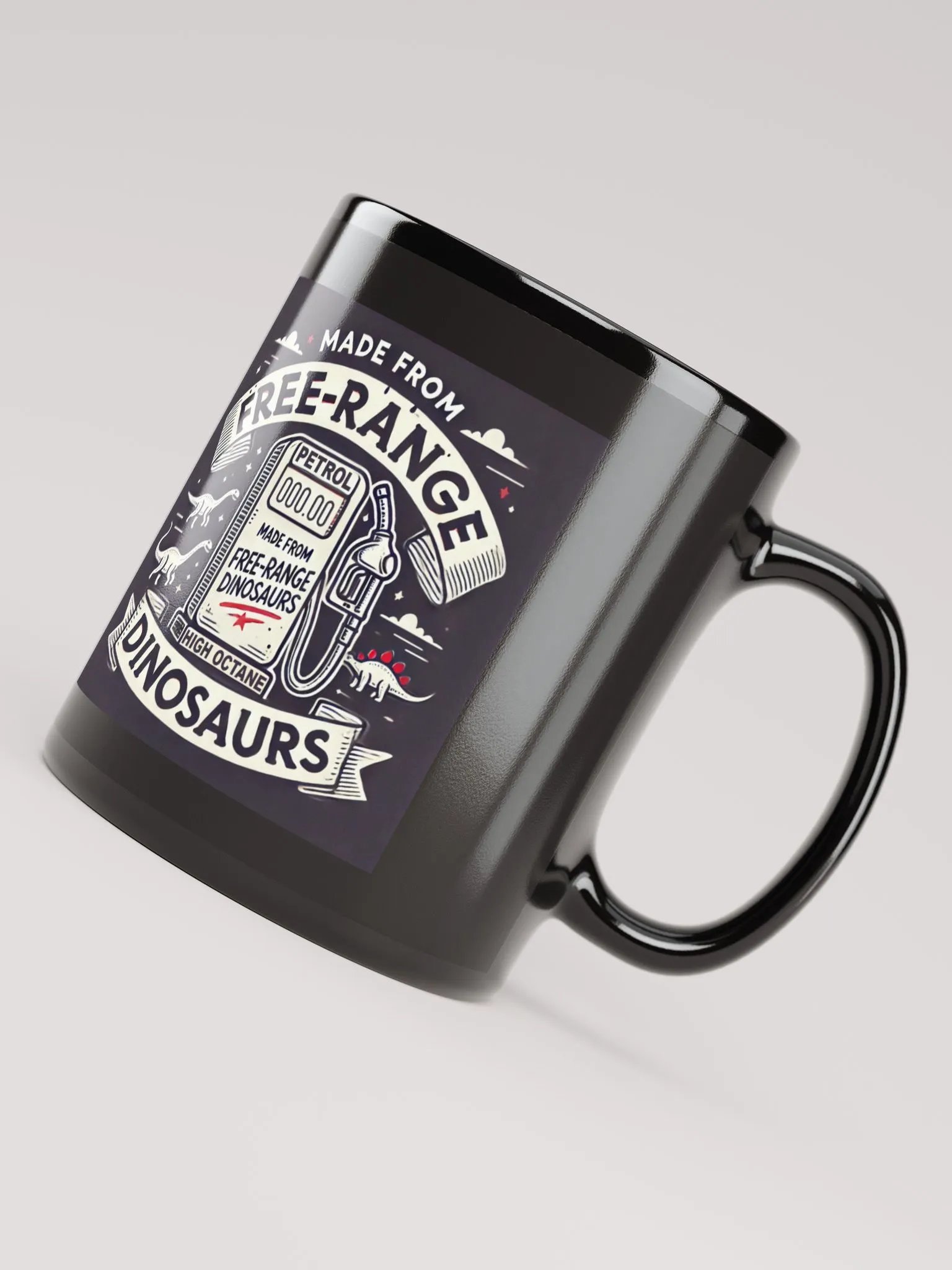 BrownCarGuy Free-Range Dinosaur Mug product image (7)