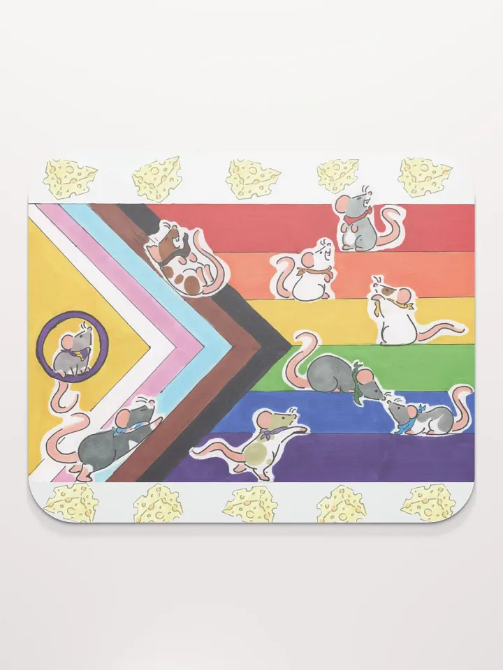 Pride Rats Mouse Pad product image (2)