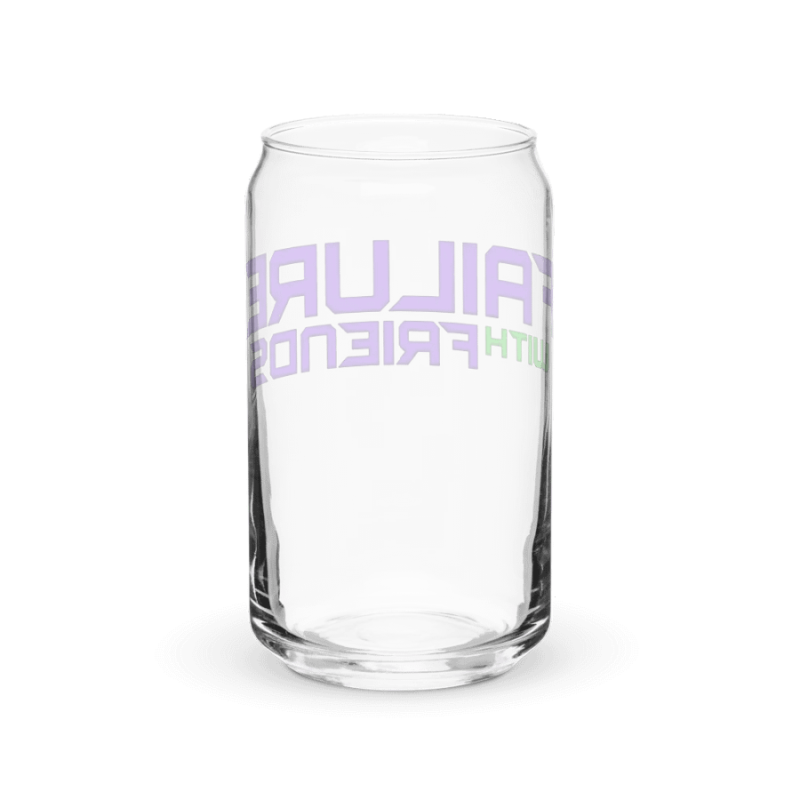 Failure With Friends Can-Shaped Glass product image (38)