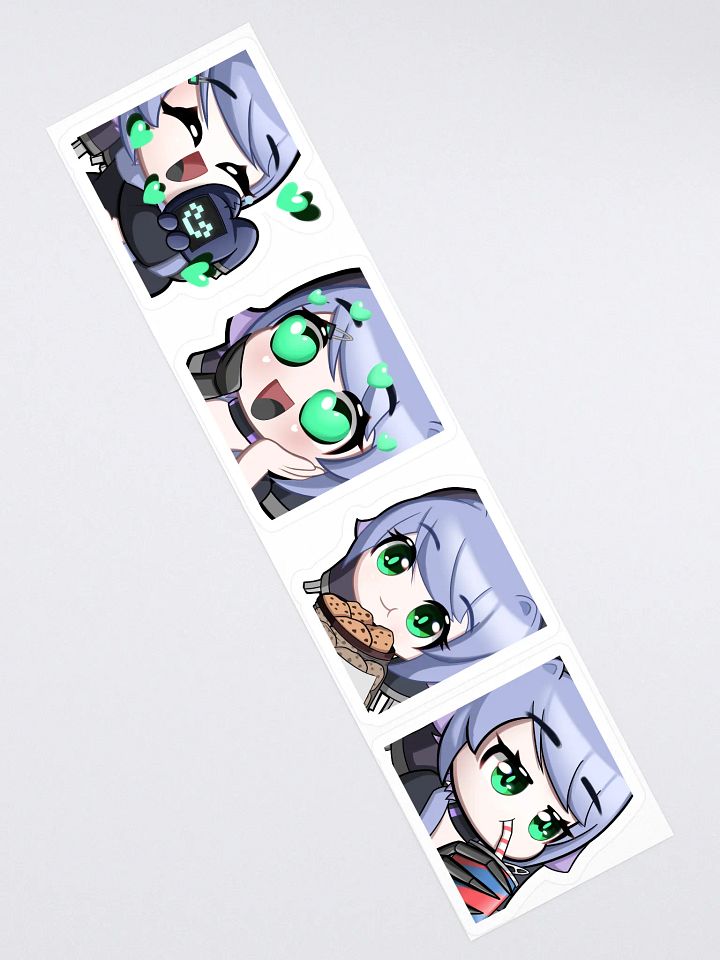 Lucca 'Cute' Emotes Sticker Set product image (2)