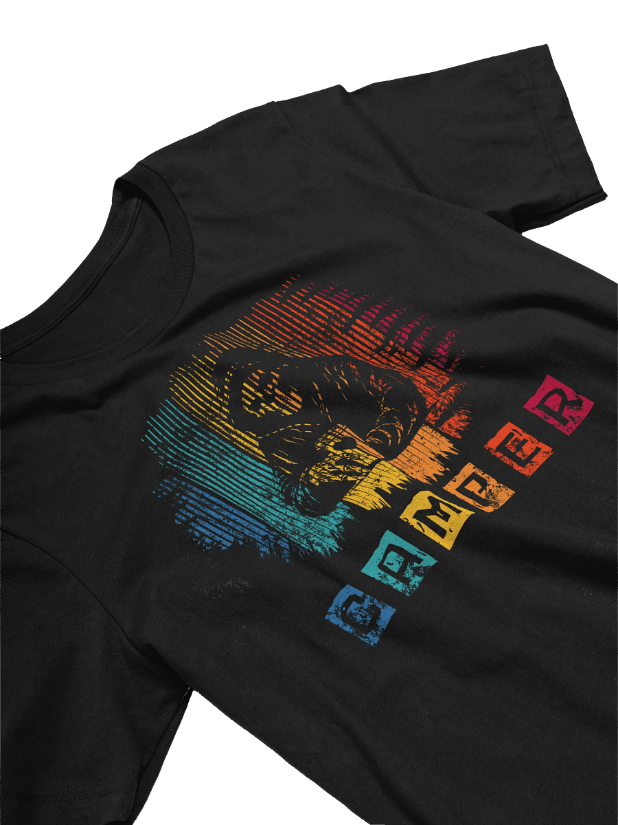 Skeleton Camper Coffee T-Shirt – Retro Grunge Camping & Coffee Lover Tee product image (3)