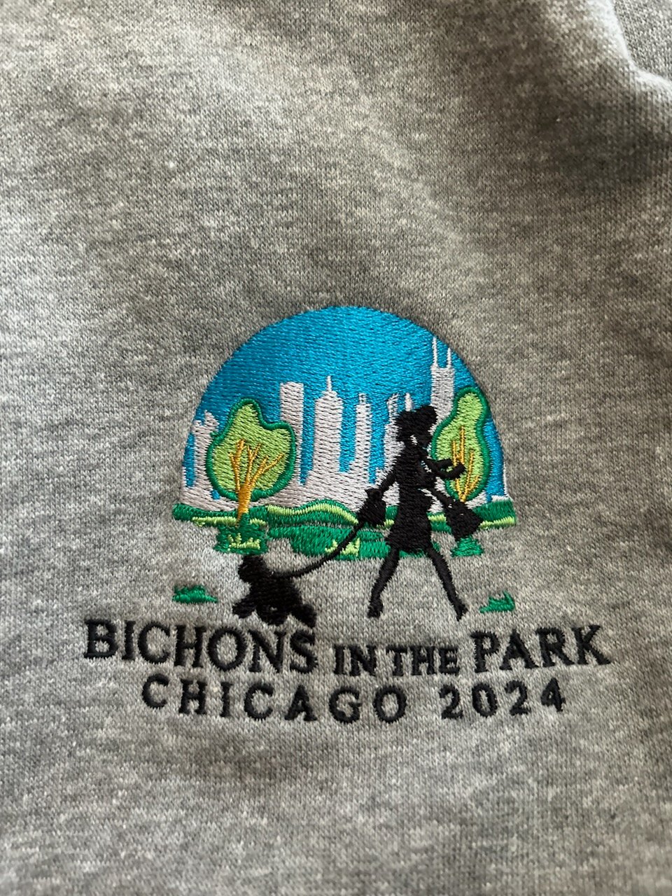 2024 National Specialty Embroidered 1/4 Zip Cotton Heritage Unisex Fleece Pullover product image (6)
