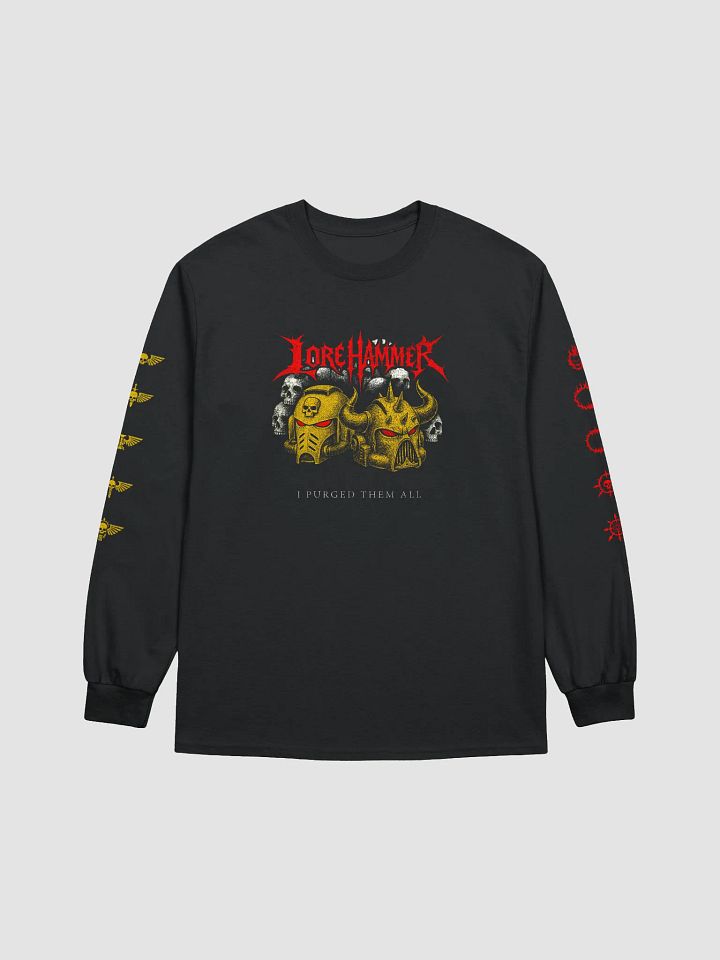 PURGE THE DAEMONS DELUXE LONG SLEEVE TEE product image (1)