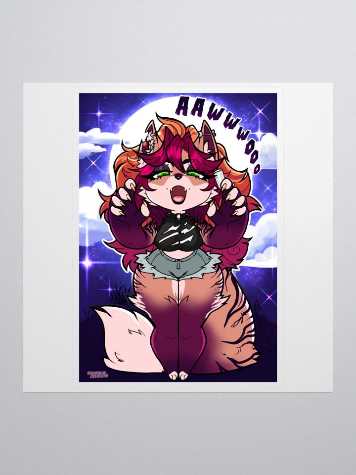Wolfhead Awoo - Sticker product image (3)