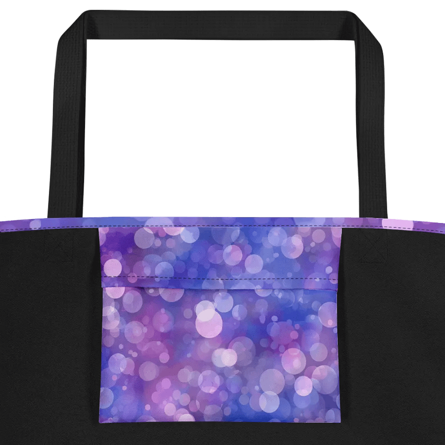 Bokeh Ombre Radiance Polyester Tote Bag product image (4)
