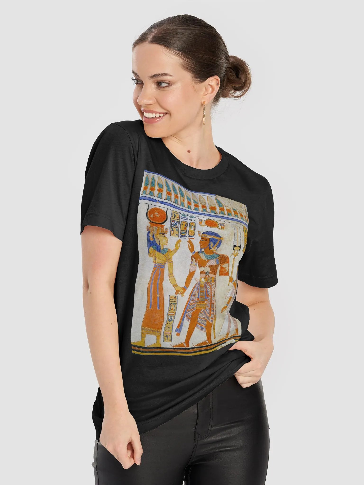 Ramesses III and Prince Amenherkhepeshef Ancient Egypt Art Unisex T-Shirt product image (8)