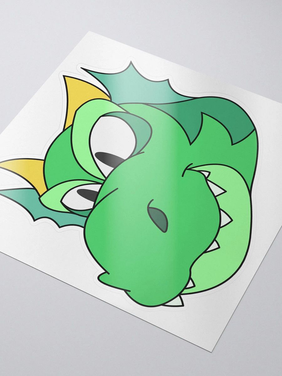 Happy Dragon Green Sticker product image (3)
