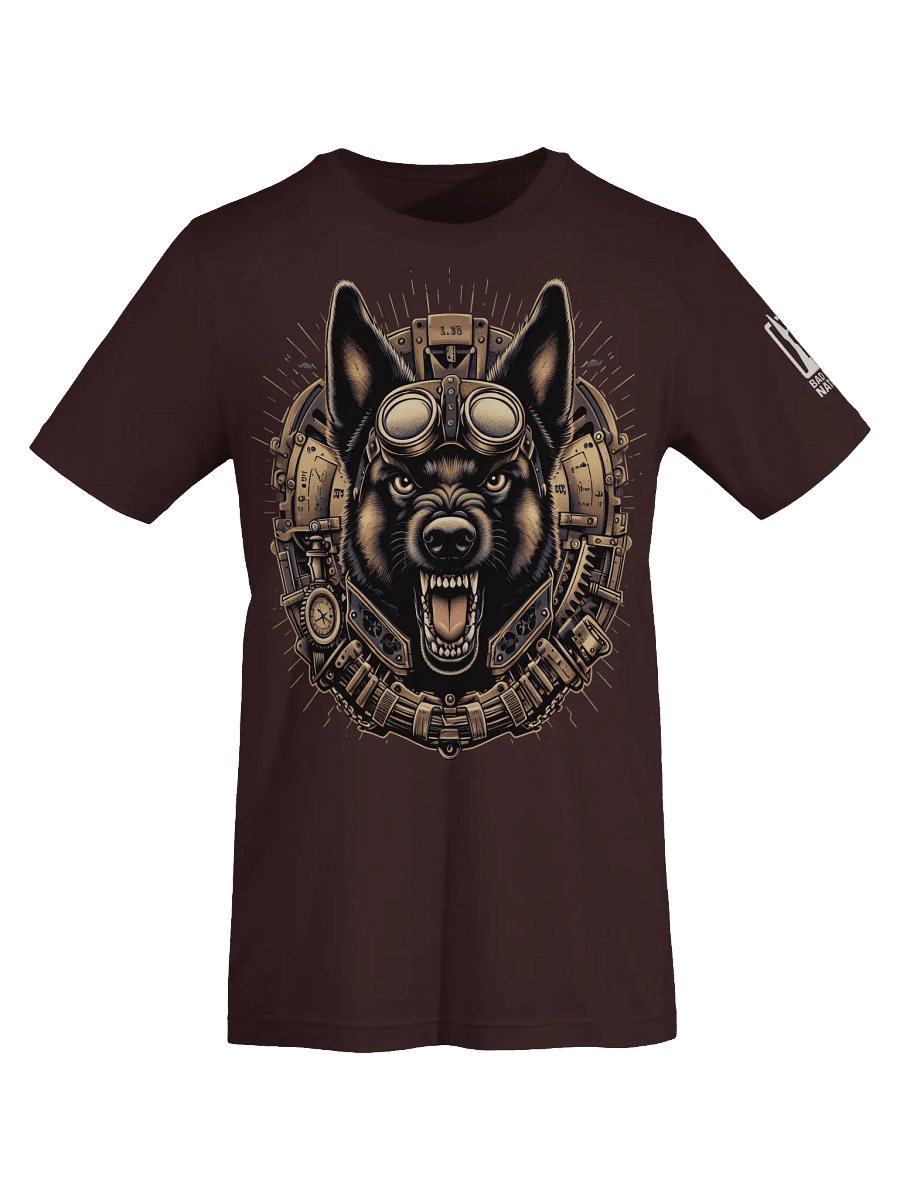 Steampunk Malinois - PREMIUM ADULT UNISEX T-SHIRT ***NEW LARGER PRINT product image (2)