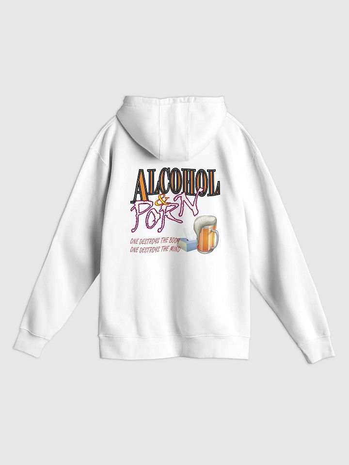 Alcohol & Porn - Lane Seven Premium Pullover Hoodie (BACK) product image (1)