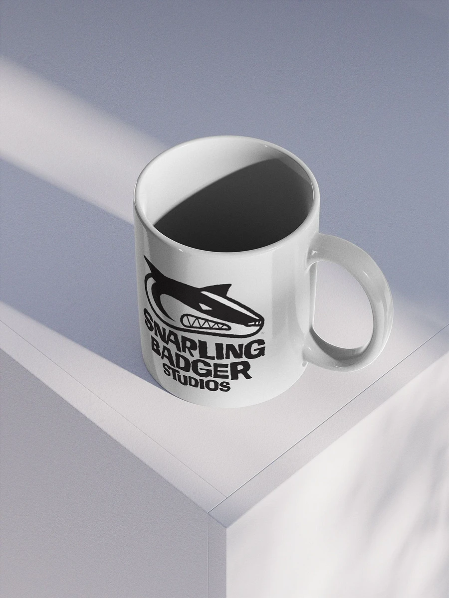 Snarling Badger Studios - logo ceramic mug product image (4)