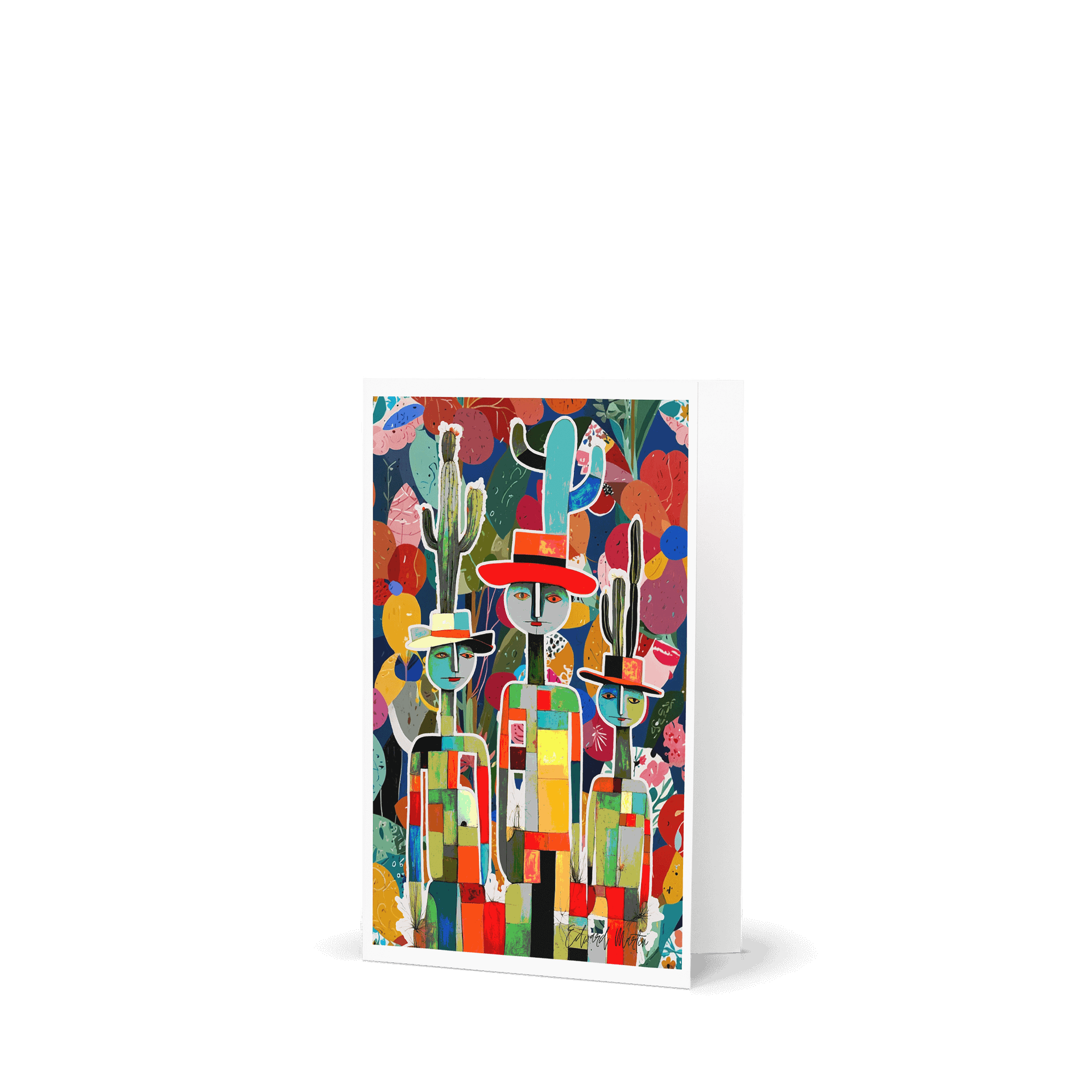 Cacti Amigos by Edward Martin Card product image (3)