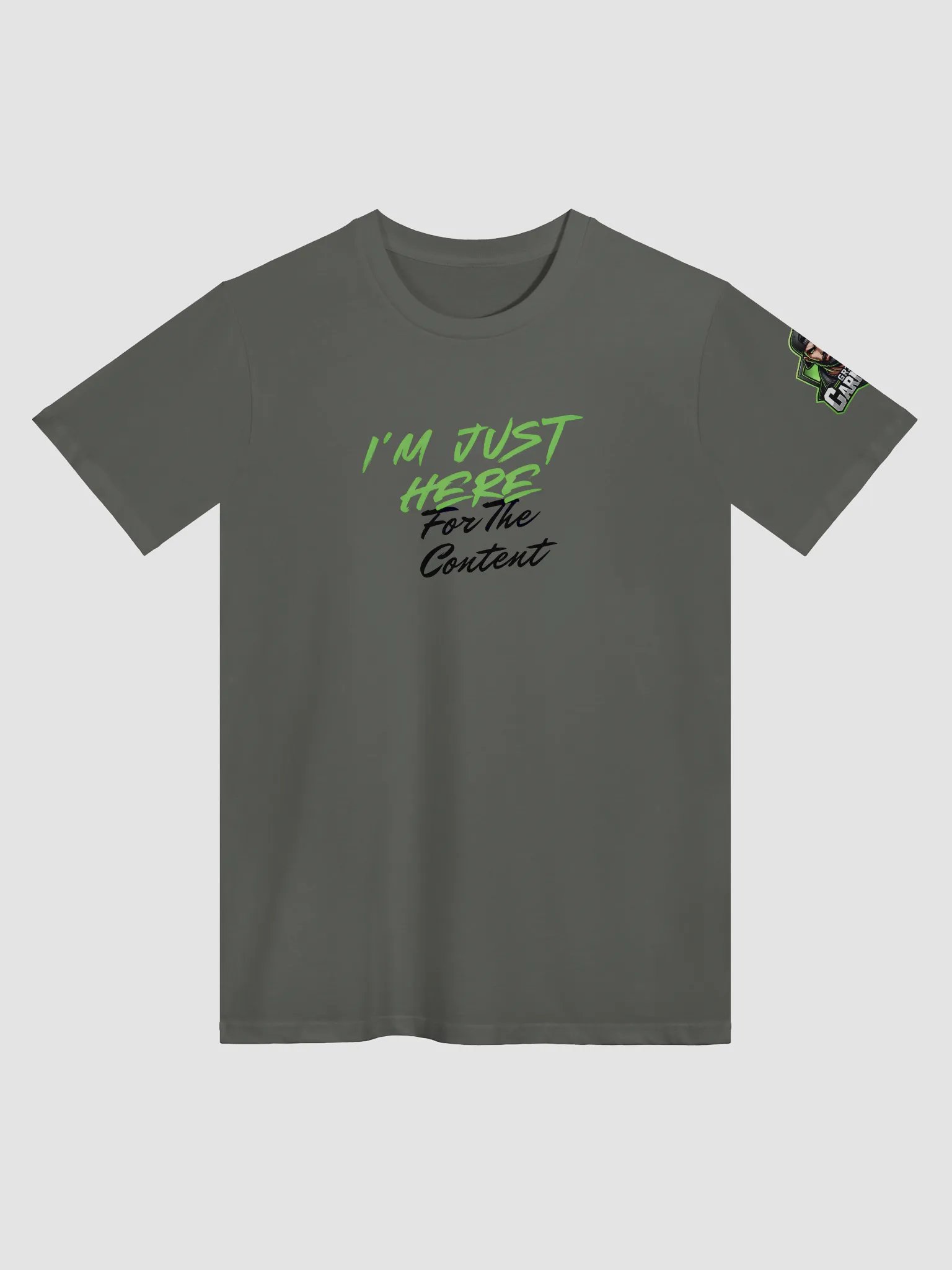 I'M JUST HERE Unisex Premium Tee product image (1)