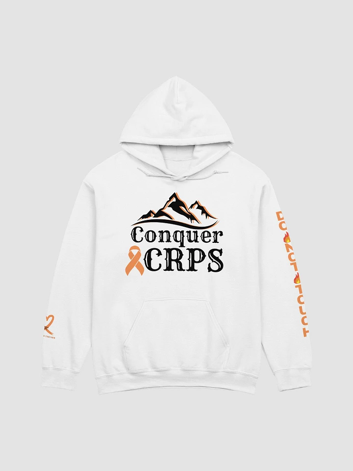 OFFICIAL Conquer CRPS Do Not Touch LEFT Arm Hoodie product image (45)