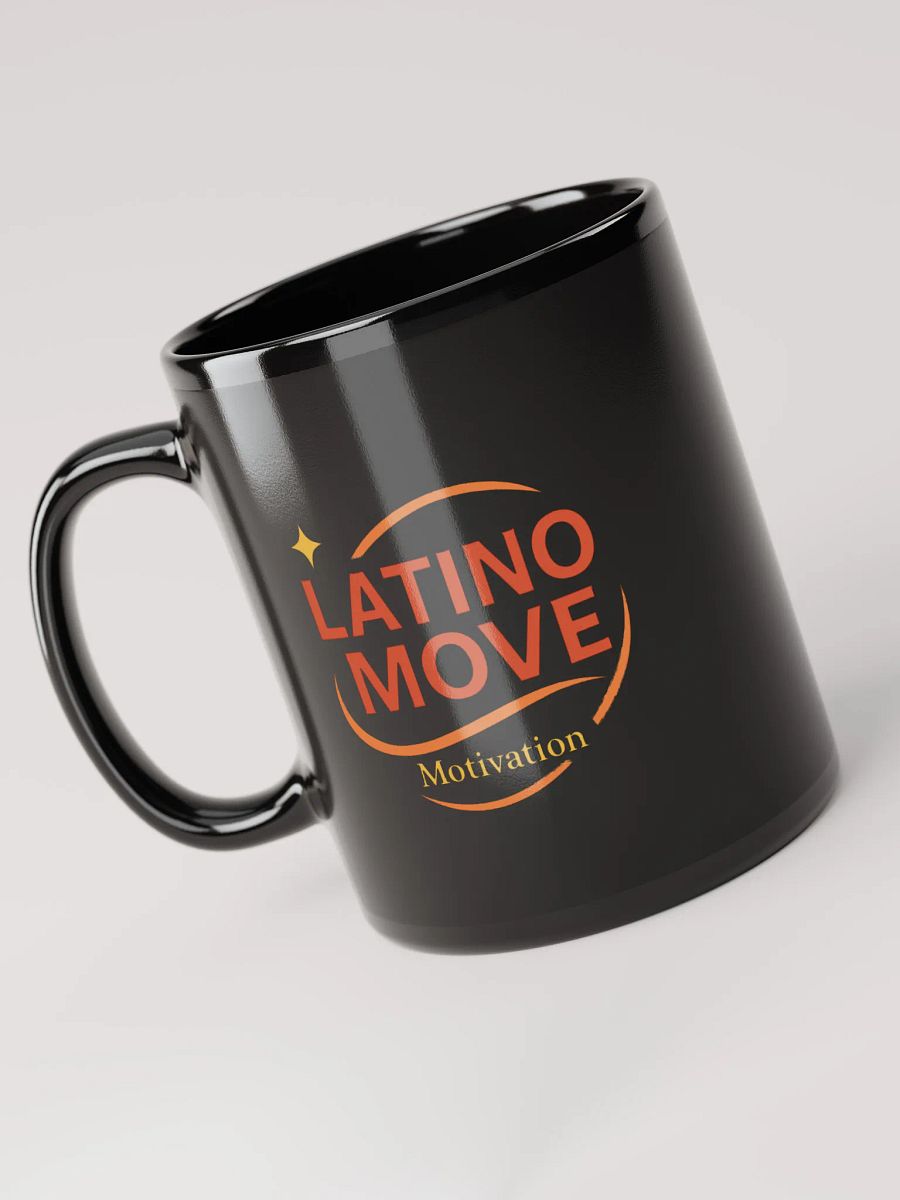 Latino Move Black Mug product image (6)