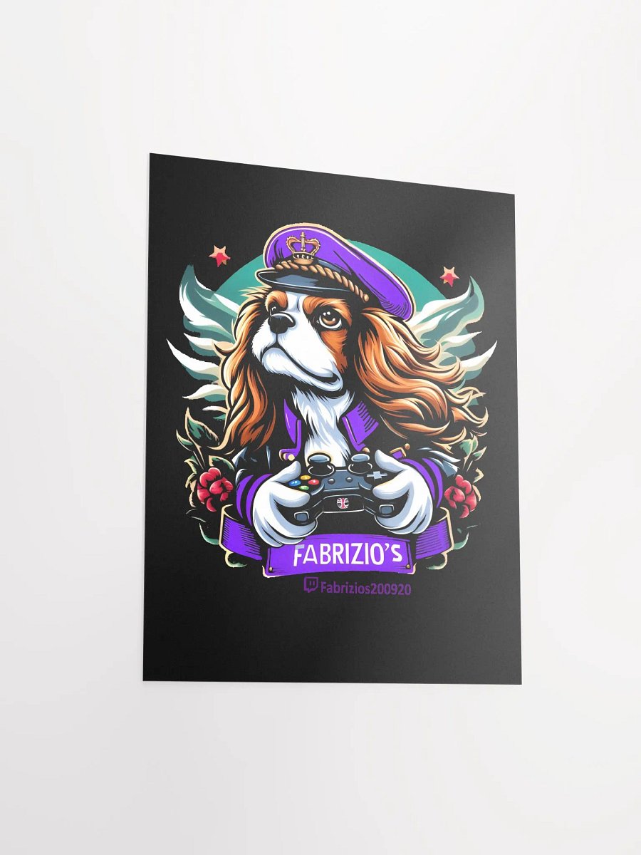 Captain Canine Gamer Poster product image (4)