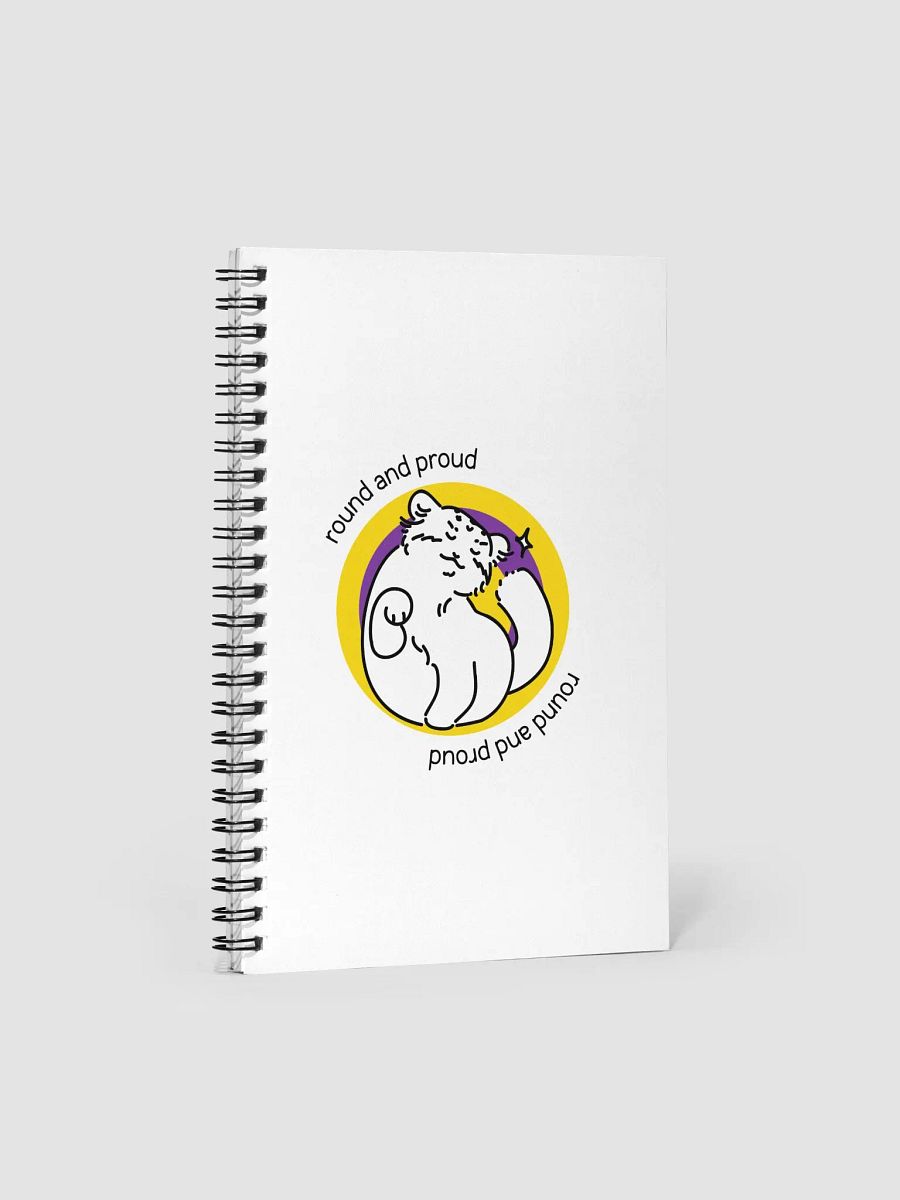 Round and Proud Manul Intersex Version - Spiral Notebook product image (1)