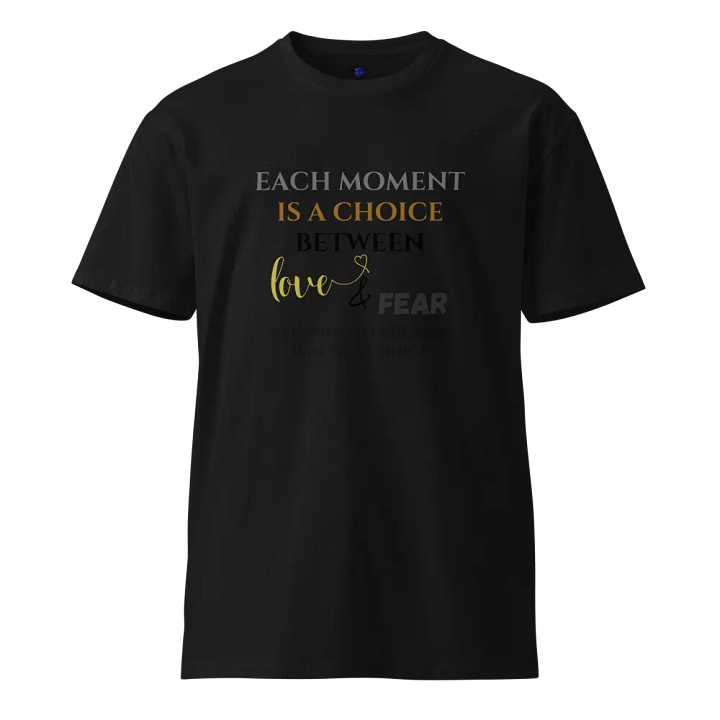 Love vs Fear Unisex Premium Tee product image (1)