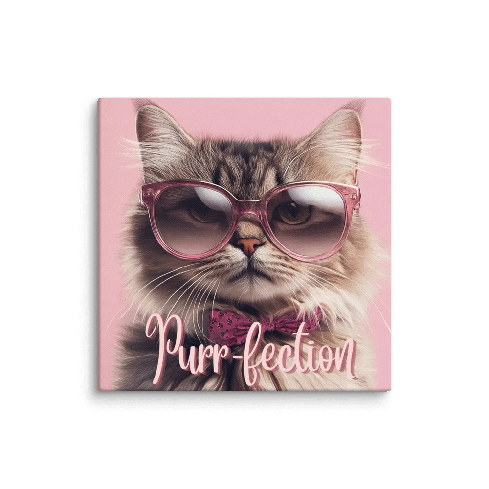 Purr-fection: Canvas Print product image (1)