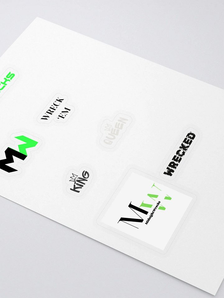 Wrecks Sticker Sheet product image (2)