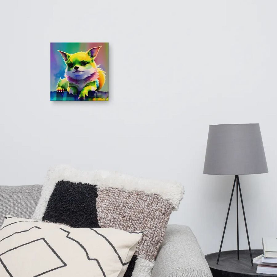 Cute Dog Digital Painting - v7 product image (10)