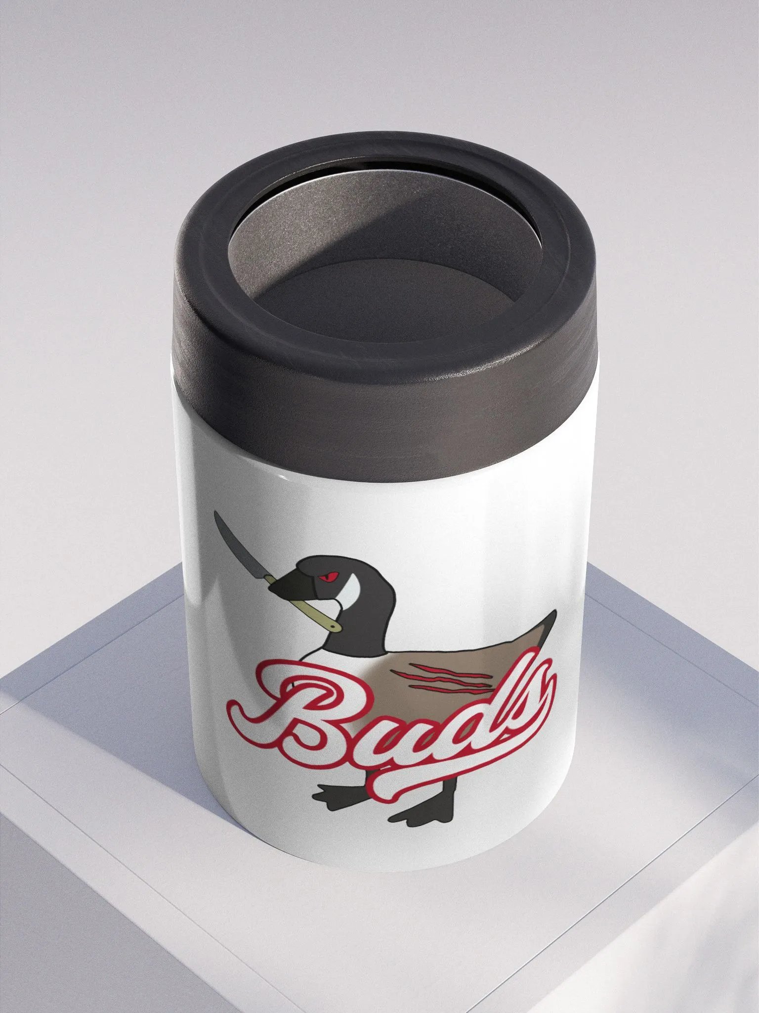 Buds Hockey Logo Canadian Goose Stainless Steel Koozie product image (5)