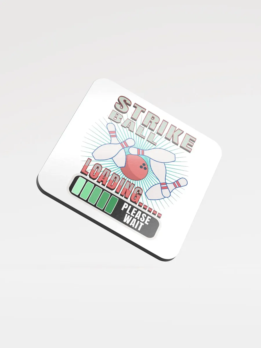 Strike Ball Loading Bowling Cork Coaster Set product image (1)