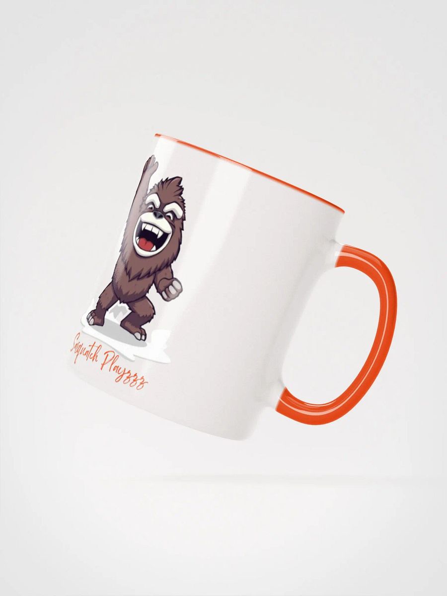 Sasquatch Playzzz Orange Mug! product image (2)