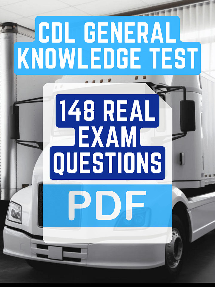 CDL General Knowledge Test (PDF file) product image (1)
