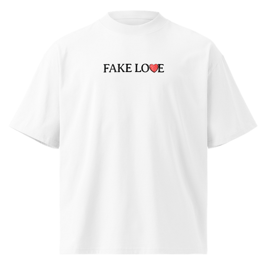 Fake Love Oversized T-Shirt product image (1)