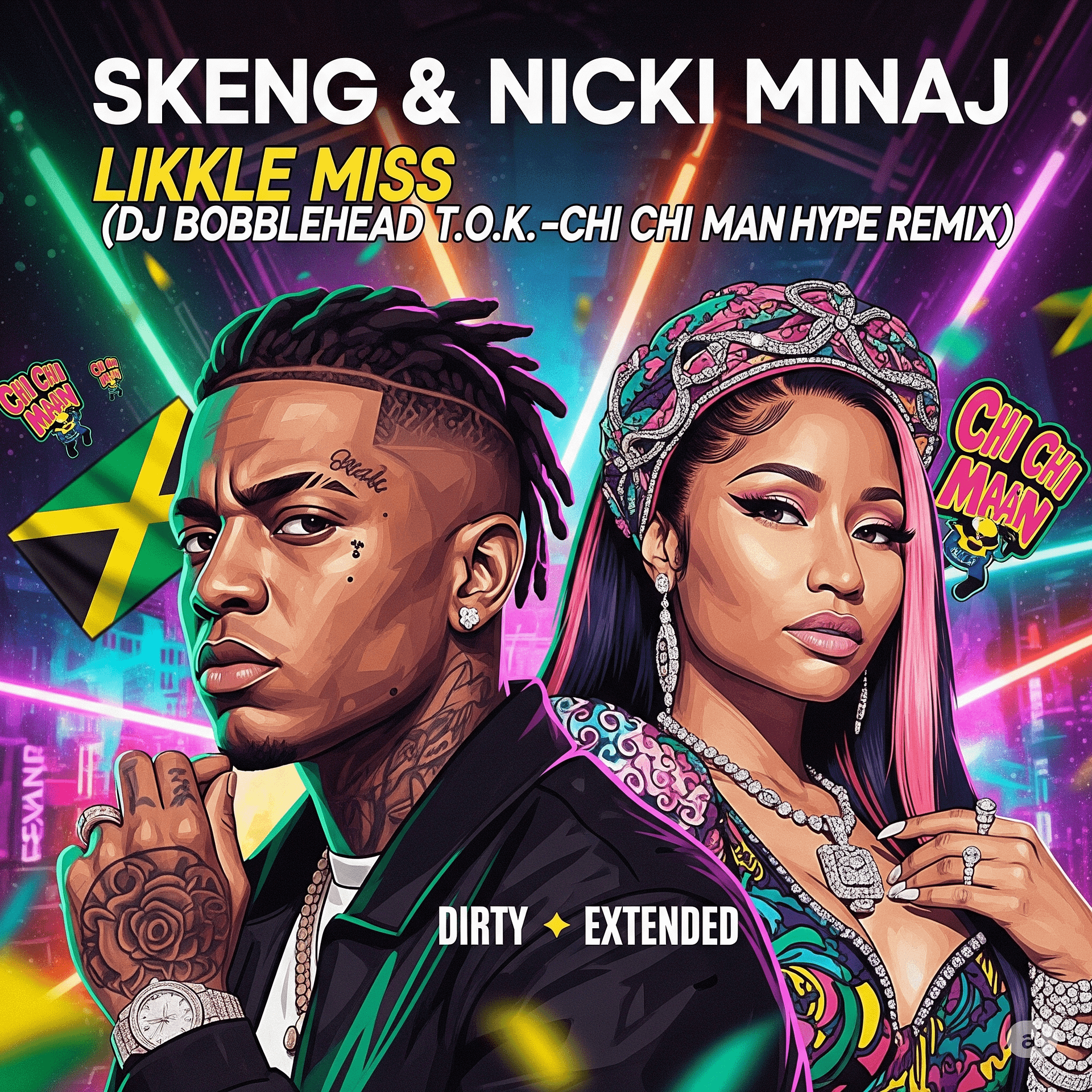Skeng and Nicki Minaj - Likkle Miss(DJ BobbleHead T.O.K.-Chi Chi Man Hype Remix)(Dirty)(Extended) product image (1)