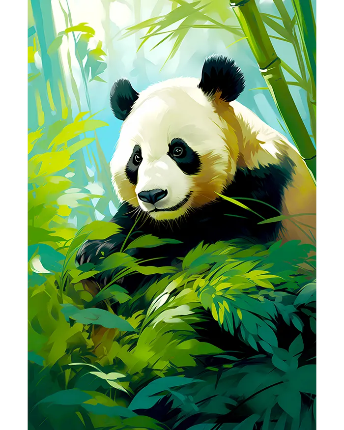 Panda Bear Poster product image (1)