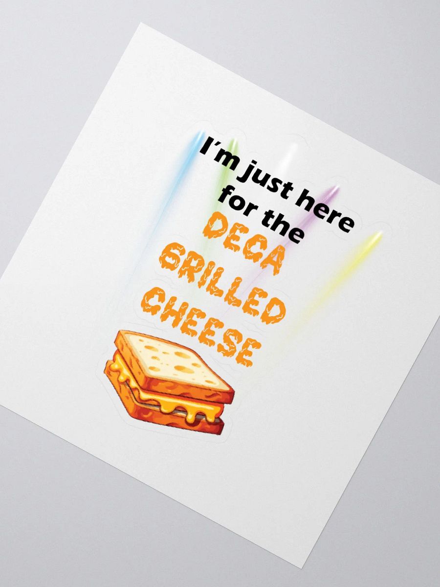DECA Grilled Cheese Sticker product image (2)