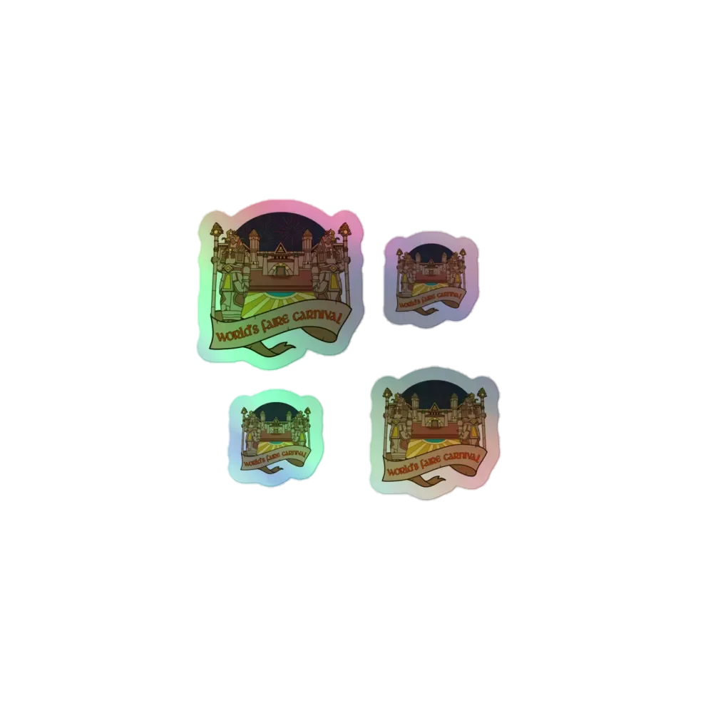 Welcome to Uldum - Holo Sticker Sheet product image (1)