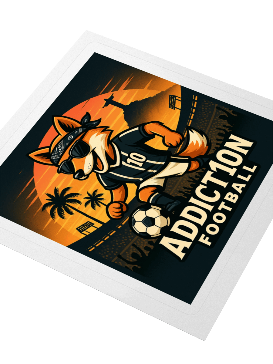 Addiction Football Logo Sticker product image (7)